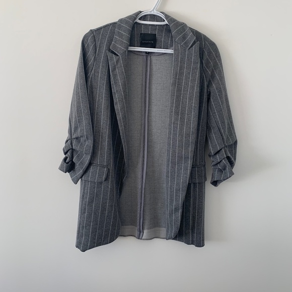 Dynamite Blazer - Grey w/ stripes - Business Casual - Picture 1 of 3